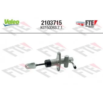 FTE 2103715 - Cylindre émetteur, embrayage