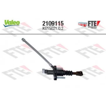 Cylindre émetteur, embrayage FTE 2109115 pour OPEL ZAFIRA 1.6 CNG Turbo - 150cv