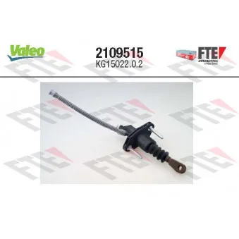 Cylindre émetteur, embrayage FTE 2109515 pour OPEL ZAFIRA 1.6 CNG Turbo - 150cv