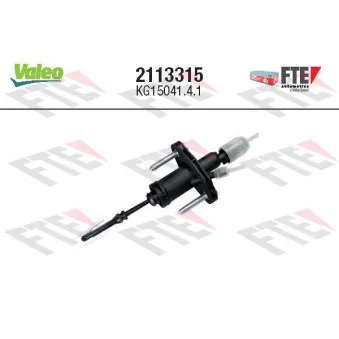 Cylindre émetteur, embrayage FTE 2113315 pour OPEL ASTRA 1.4 Turbo - 140cv