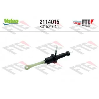 Cylindre émetteur, embrayage FTE 2114015 pour CITROEN XSARA 1.6 HDI - 109cv