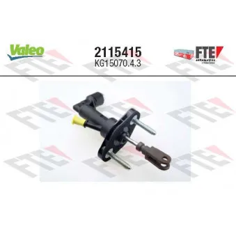 Cylindre émetteur, embrayage FTE 2115415