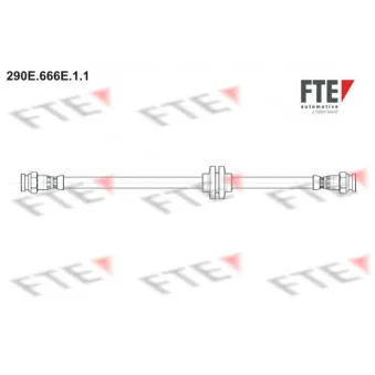 Flexible de frein FTE OEM 51783803