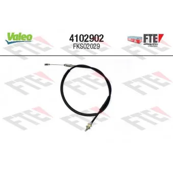FTE 4102902 - Tirette à câble, commande d'embrayage