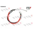 FTE FBS09032 - Tirette à câble, frein de stationnement