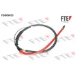 FTE FBS09033 - Tirette à câble, frein de stationnement