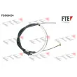 FTE FBS09034 - Tirette à câble, frein de stationnement
