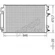 Condenseur, climatisation DENSO [DCN13021]
