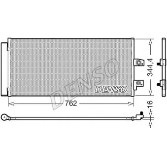 Condenseur, climatisation DENSO OEM 31439781