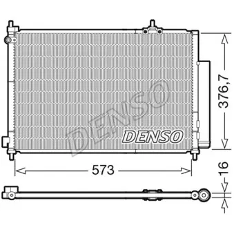 DENSO DCN40031 - Condenseur, climatisation