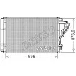 Condenseur, climatisation DENSO [DCN43008]