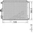DENSO DCN43009 - Condenseur, climatisation
