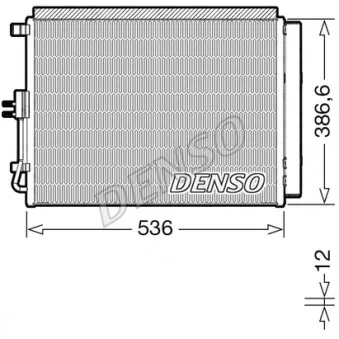 DENSO DCN43009 - Condenseur, climatisation