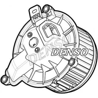 Pulseur d'air habitacle DENSO DEA12007