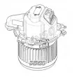 Pulseur d'air habitacle DENSO [DEA23023]
