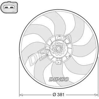 DENSO DER02006 - Ventilateur, refroidissement du moteur
