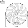 Ventilateur, refroidissement du moteur DENSO [DER02008]