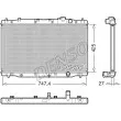 Radiateur, refroidissement du moteur DENSO [DRM40052]