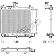 DENSO DRM41023 - Radiateur, refroidissement du moteur