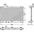 DENSO DRM45056 - Radiateur, refroidissement du moteur