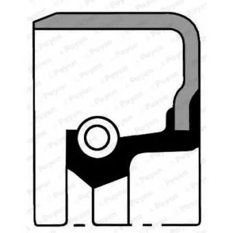 Bague d'étanchéité, moyeu de roue PAYEN OEM 90900952497 Bague d'étanchéité, moyeu de roue PAYEN OEM 90900952497