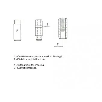 METELLI 01-1369 - Guide de soupape