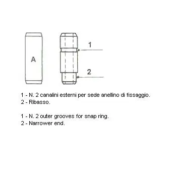 METELLI 01-1388 - Guide de soupape