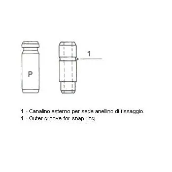 METELLI 01-1447 - Guide de soupape