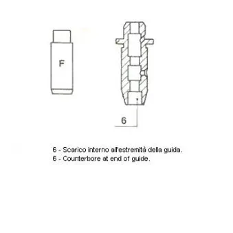 METELLI 01-S3009 - Guide de soupape