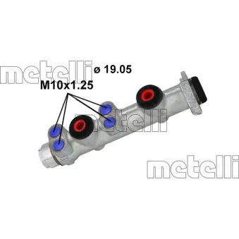 Maître-cylindre de frein METELLI 05-0770
