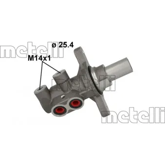 Maître-cylindre de frein METELLI 05-1125