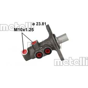 METELLI 05-1131 - Maître-cylindre de frein