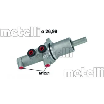 Maître-cylindre de frein METELLI 05-1144
