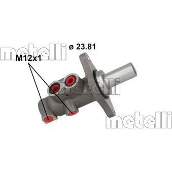 Maître-cylindre de frein METELLI 05-1159