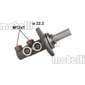 METELLI 05-1164 - Maître-cylindre de frein