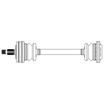 METELLI 17-0215 - Arbre de transmission