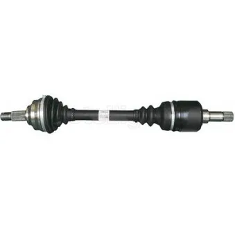 Arbre de transmission avant gauche METELLI OEM 1481450080
