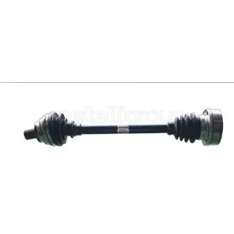 Arbre de transmission avant gauche METELLI 17-0763 pour VOLKSWAGEN PASSAT 1.6 - 102cv