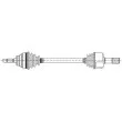 METELLI 17-1025 - Arbre de transmission avant gauche