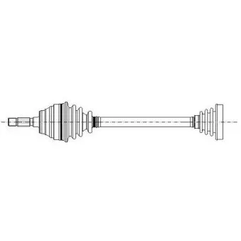 METELLI 17-1093 - Arbre de transmission