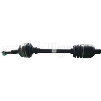 Arbre de transmission avant droit METELLI 17-1187 pour OPEL MERIVA 1.7 CDTI - 100cv