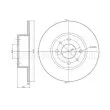 METELLI 23-0193C - Jeu de 2 disques de frein arrière