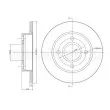METELLI 23-0377 - Jeu de 2 disques de frein avant