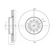 METELLI 23-0734C - Jeu de 2 disques de frein avant