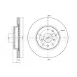 METELLI 23-0895C - Jeu de 2 disques de frein avant