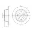 METELLI 23-0928C - Jeu de 2 disques de frein arrière