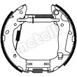 Kit de freins arrière (prémontés) METELLI [51-0532]