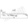Contact d'avertissement, usure des plaquettes de frein METELLI [SU.183K]