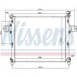NISSENS 606254 - Radiateur, refroidissement du moteur