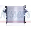 Radiateur, refroidissement du moteur NISSENS [606555]